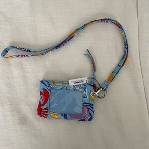 Vera Bradley seafood boil ID Holder with Wristlet